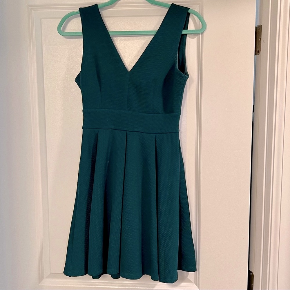 Green Haute Monde Cocktail Dress